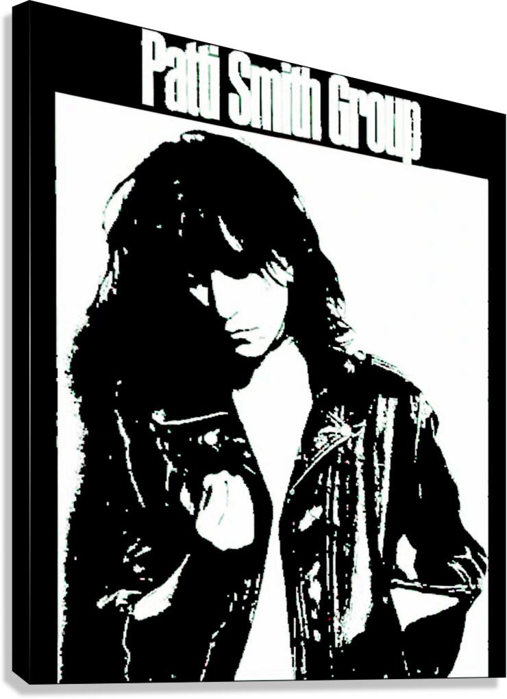 Patti Smith 39 Canvas Print