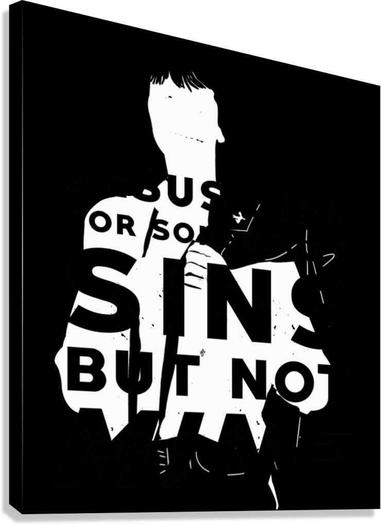 Patti Smith 64 Canvas Print