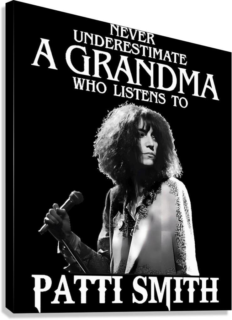 Patti Smith 21 Canvas Print