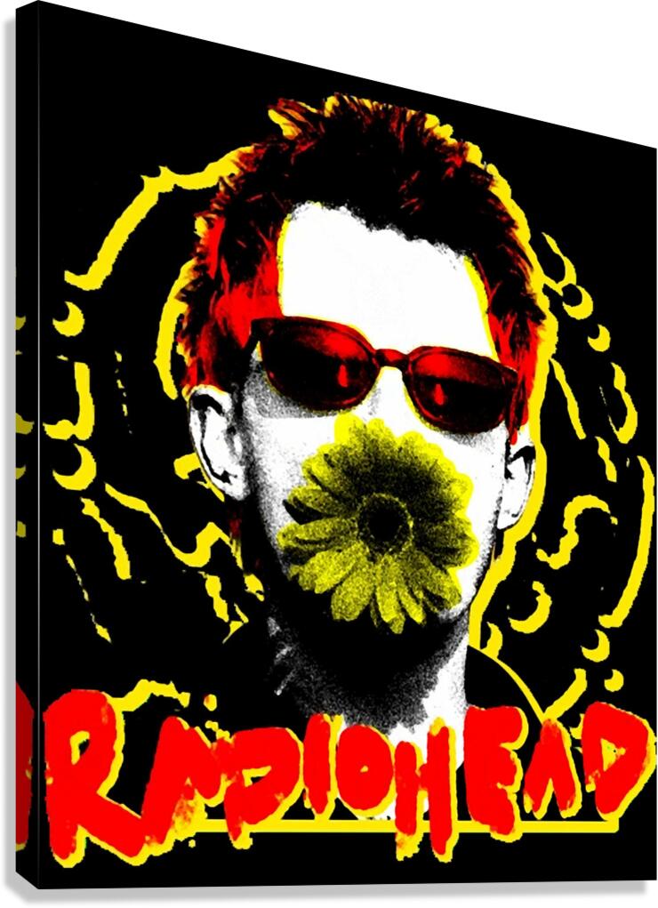 Radiohead 13 Canvas Print