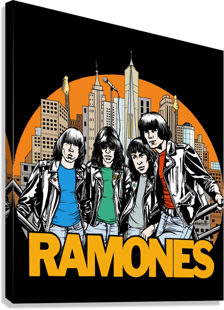 Ramones 8 Canvas Print