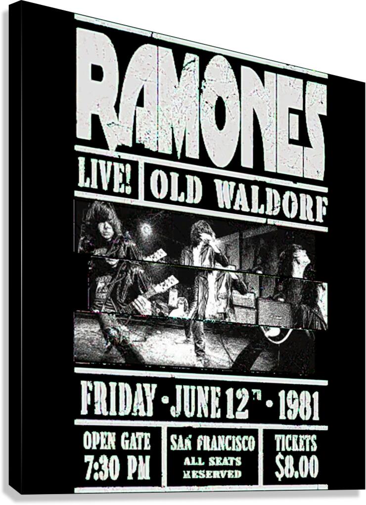 Ramones 9 Canvas Print