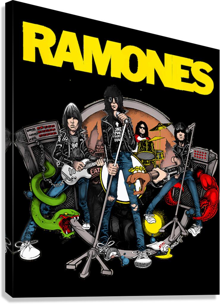 Ramones 39 Canvas Print