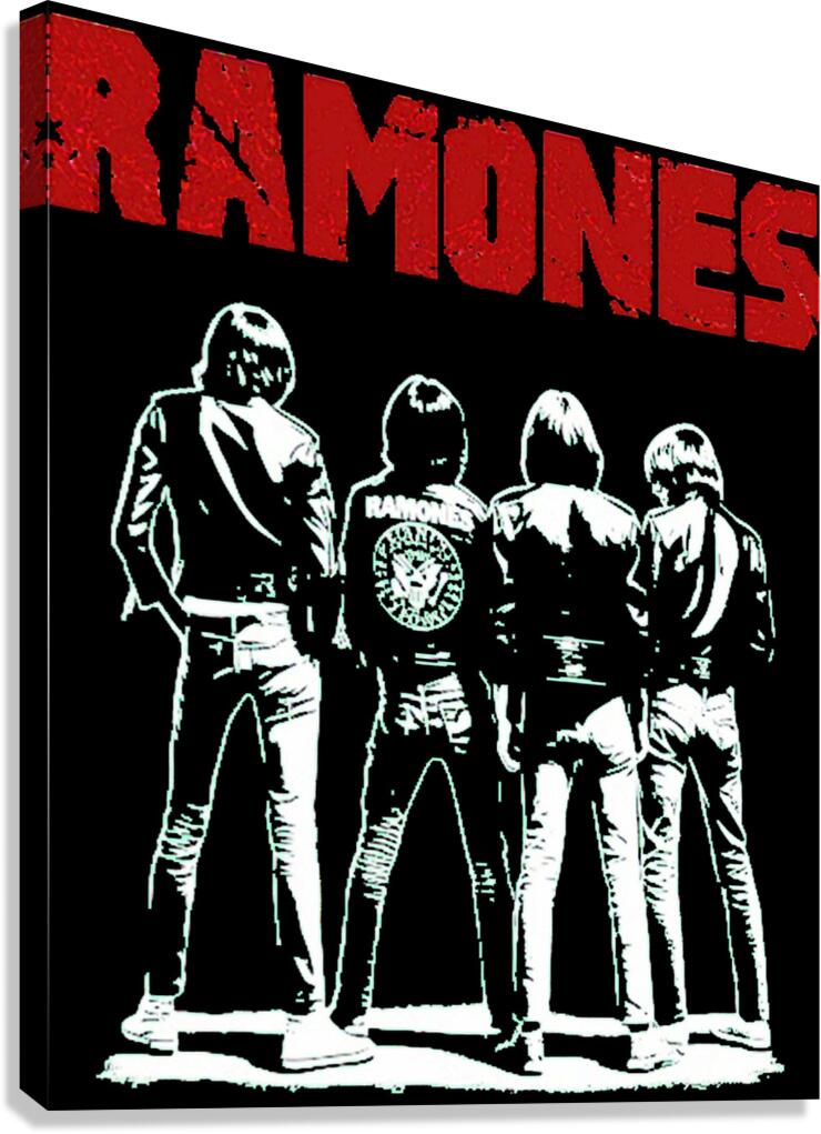 Ramones 42 Canvas Print