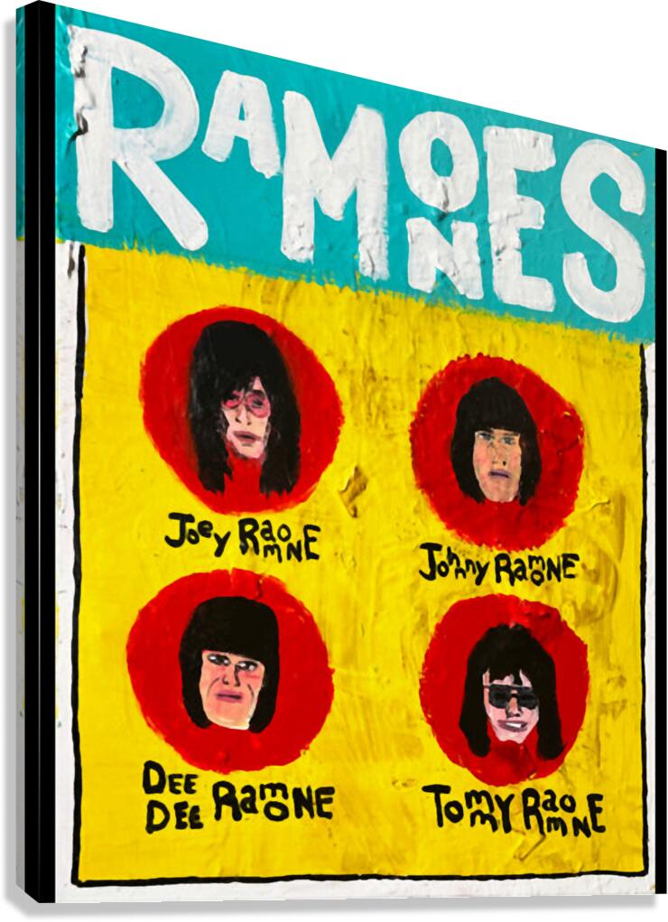 Ramones 7 Canvas Print