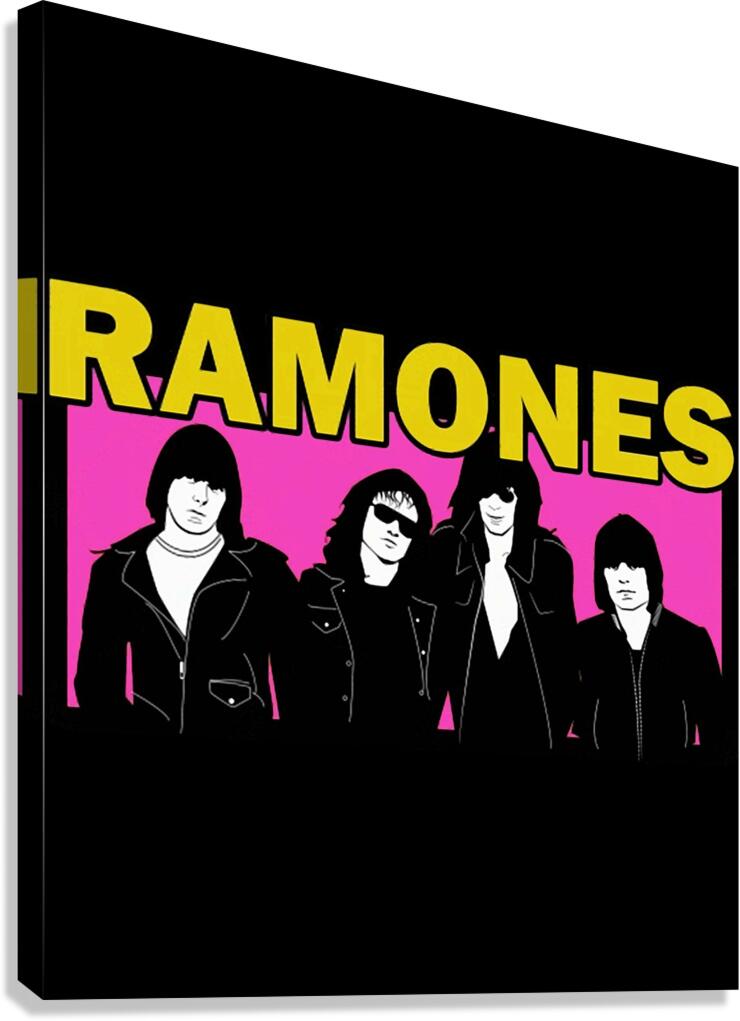 Ramones 39 Canvas Print