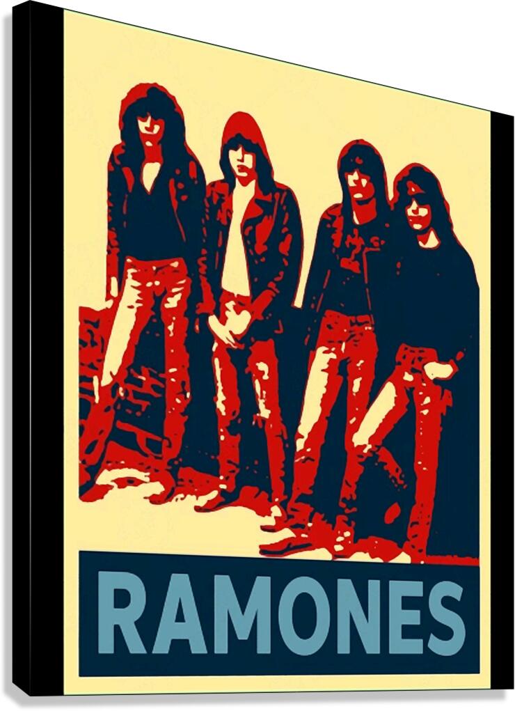 Ramones 45 Canvas Print