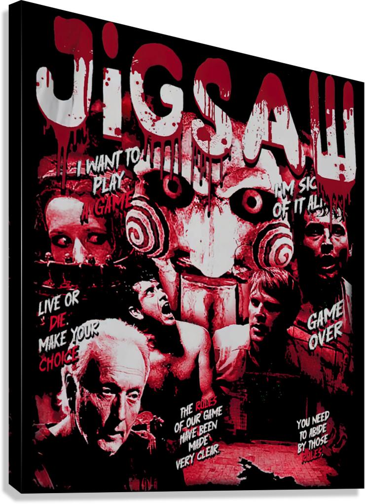 Saw 40 Canvas Print