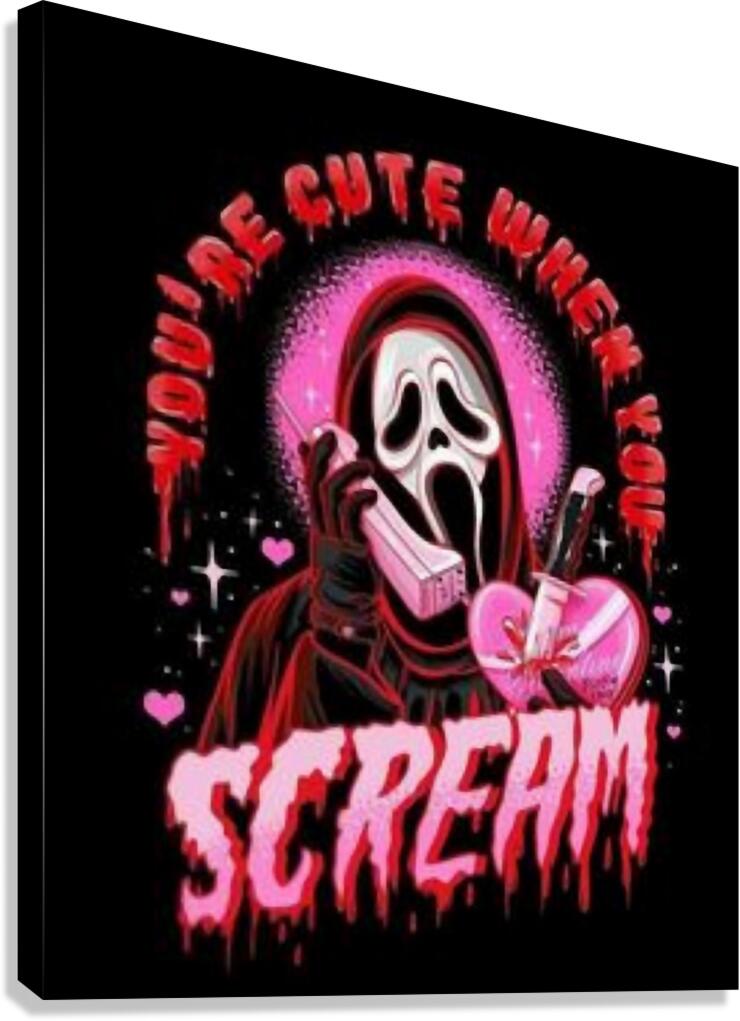 Scream 10 Canvas Print