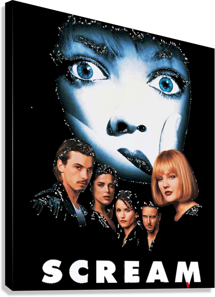 Scream 13 Canvas Print