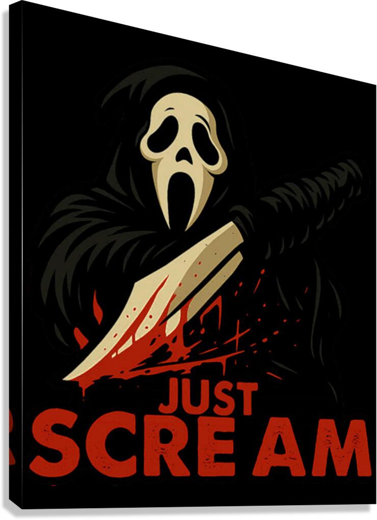 Scream 17 Canvas Print