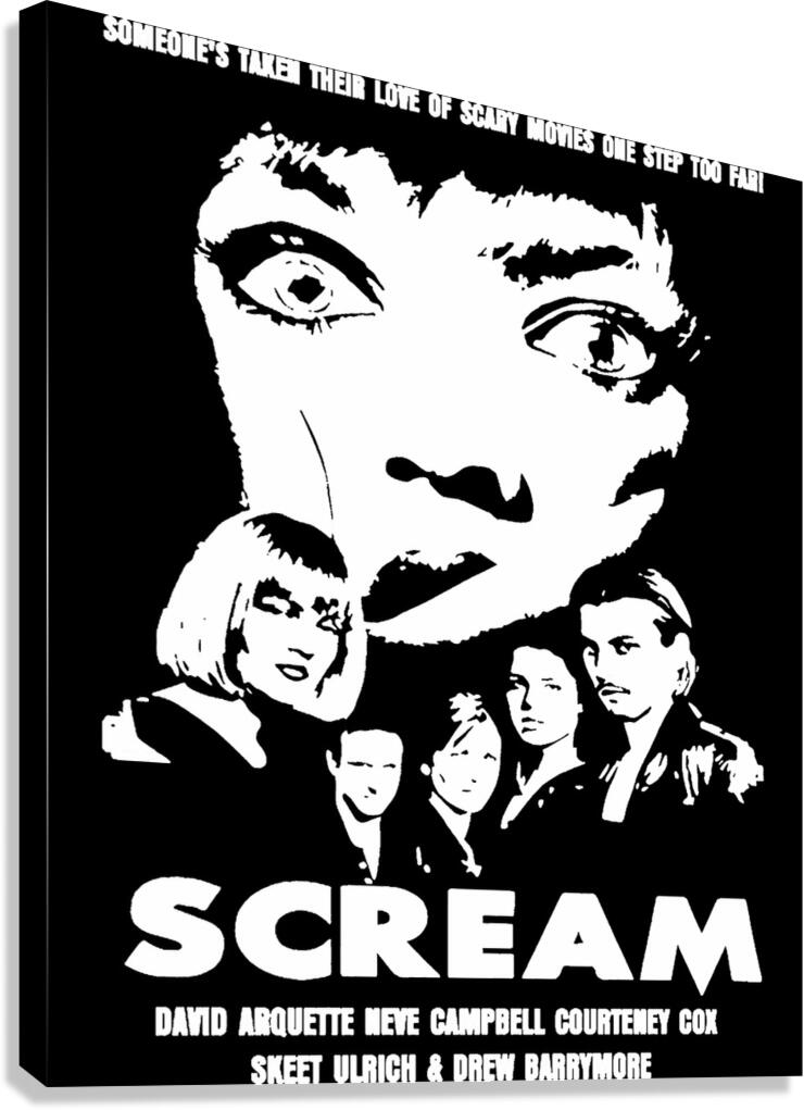 Scream 30 Canvas Print