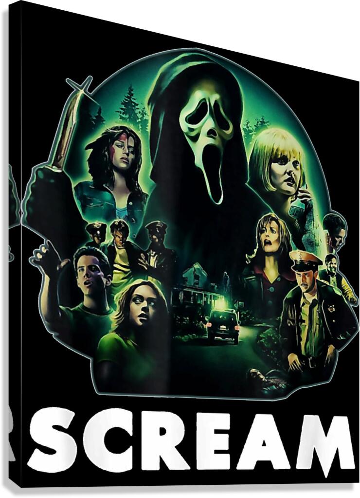 Scream 33 Canvas Print