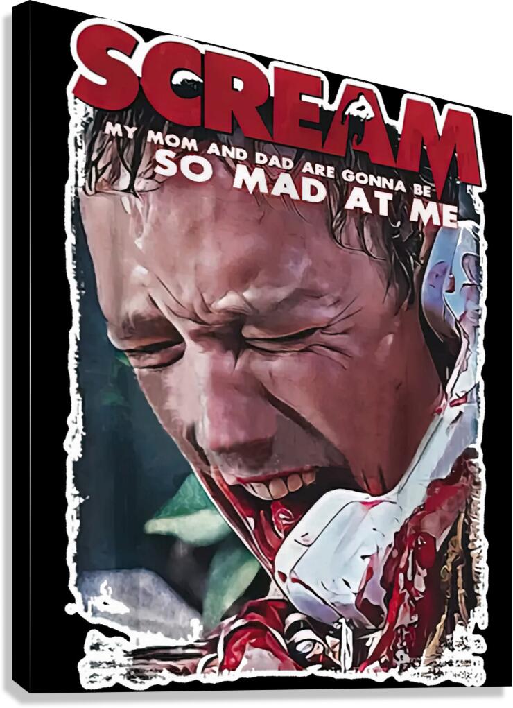 Scream 37 Canvas Print