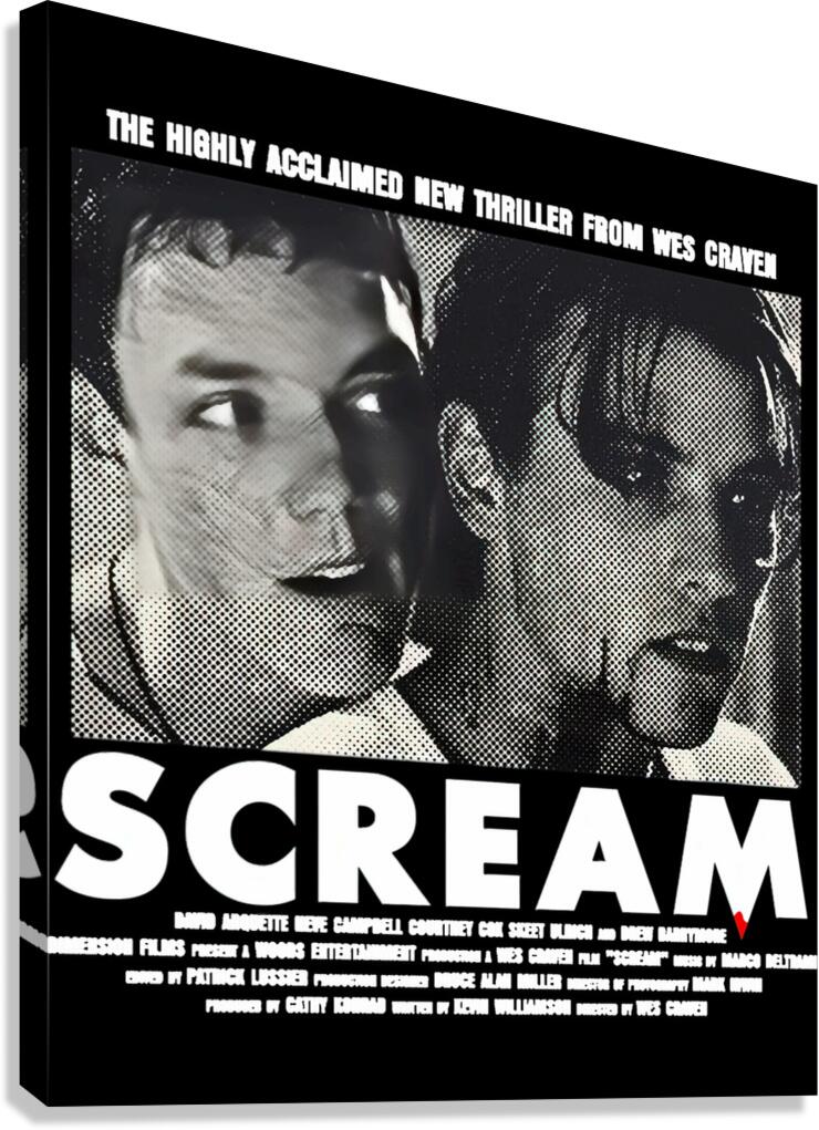 Scream 40 Canvas Print
