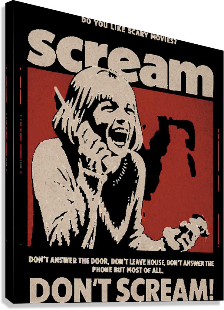 Scream 49 Canvas Print