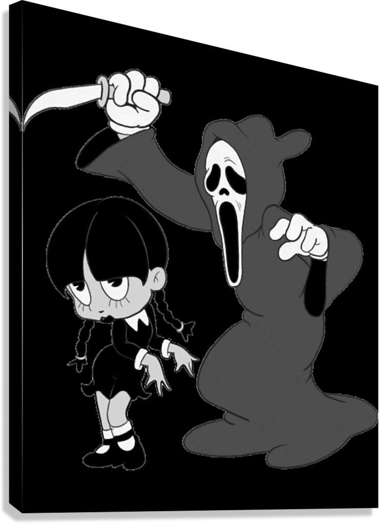 Scream 52 Canvas Print
