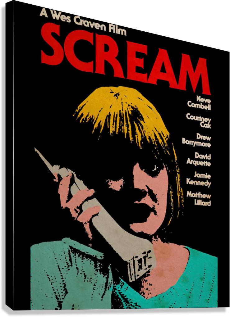 Scream 64 Canvas Print