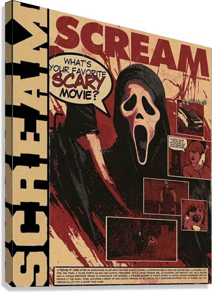 Scream 1 Canvas Print