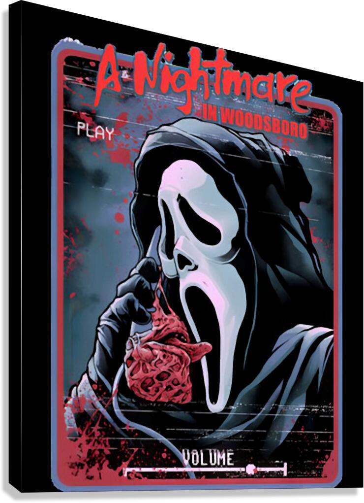 Scream 4 Canvas Print