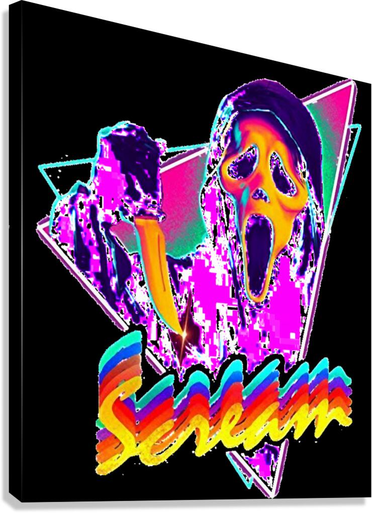 Scream 8 Canvas Print