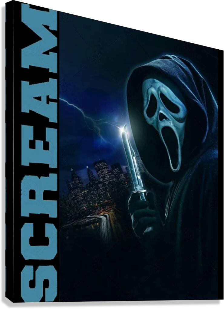 Scream 10 Canvas Print