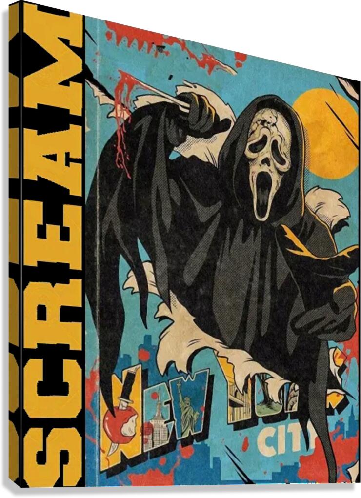 Scream 13 Canvas Print