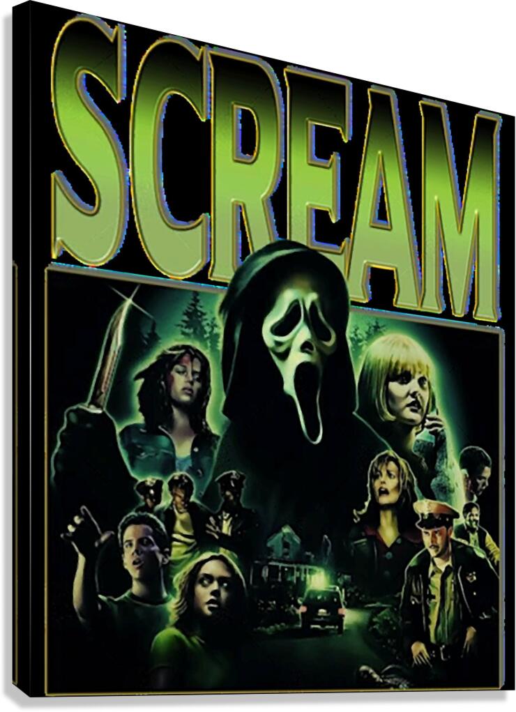 Scream 17 Canvas Print