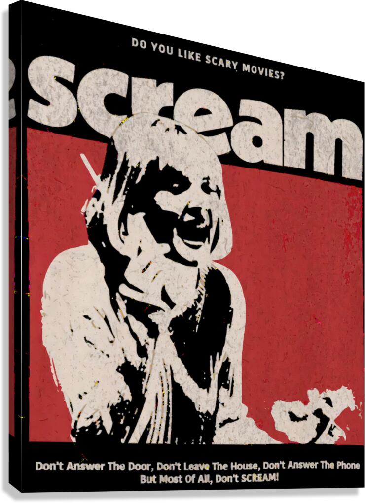 Scream 19 Canvas Print