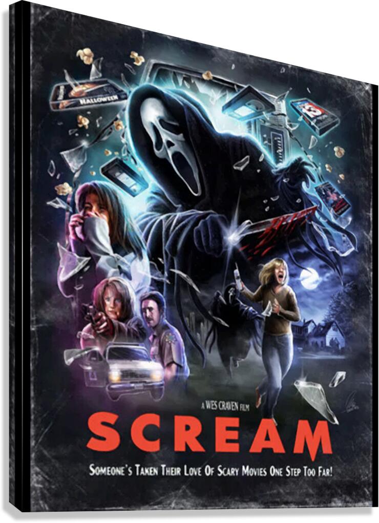 Scream 21 Canvas Print
