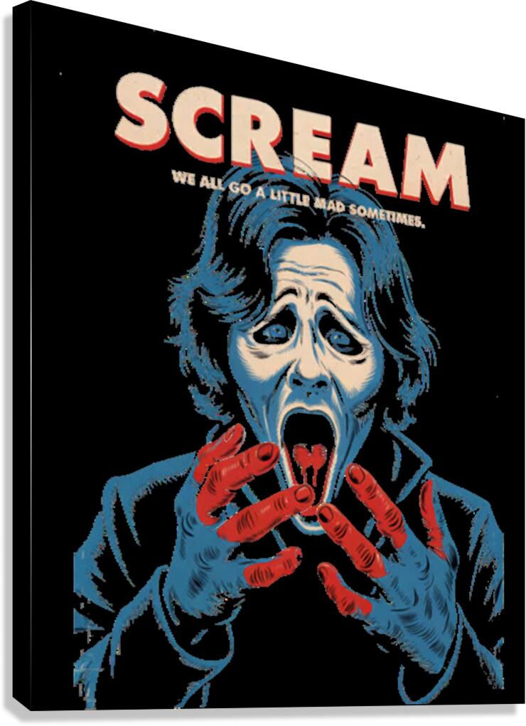 Scream 29 Canvas Print