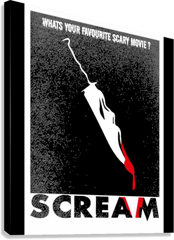 Scream 34 Canvas Print