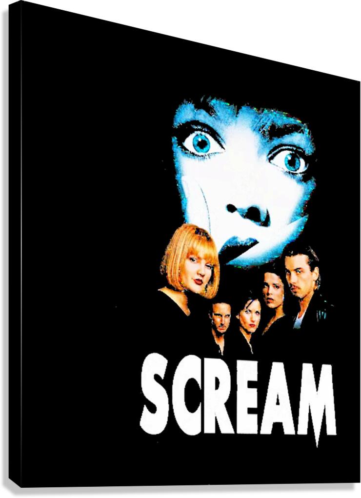 Scream 37 Canvas Print