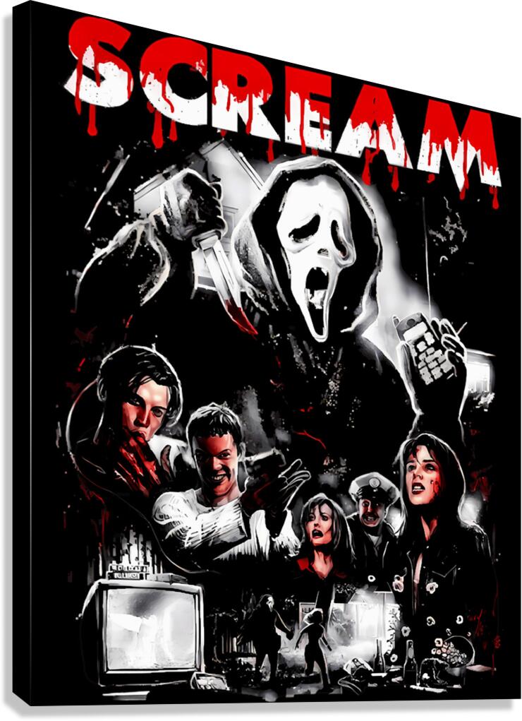 Scream 39 Canvas Print