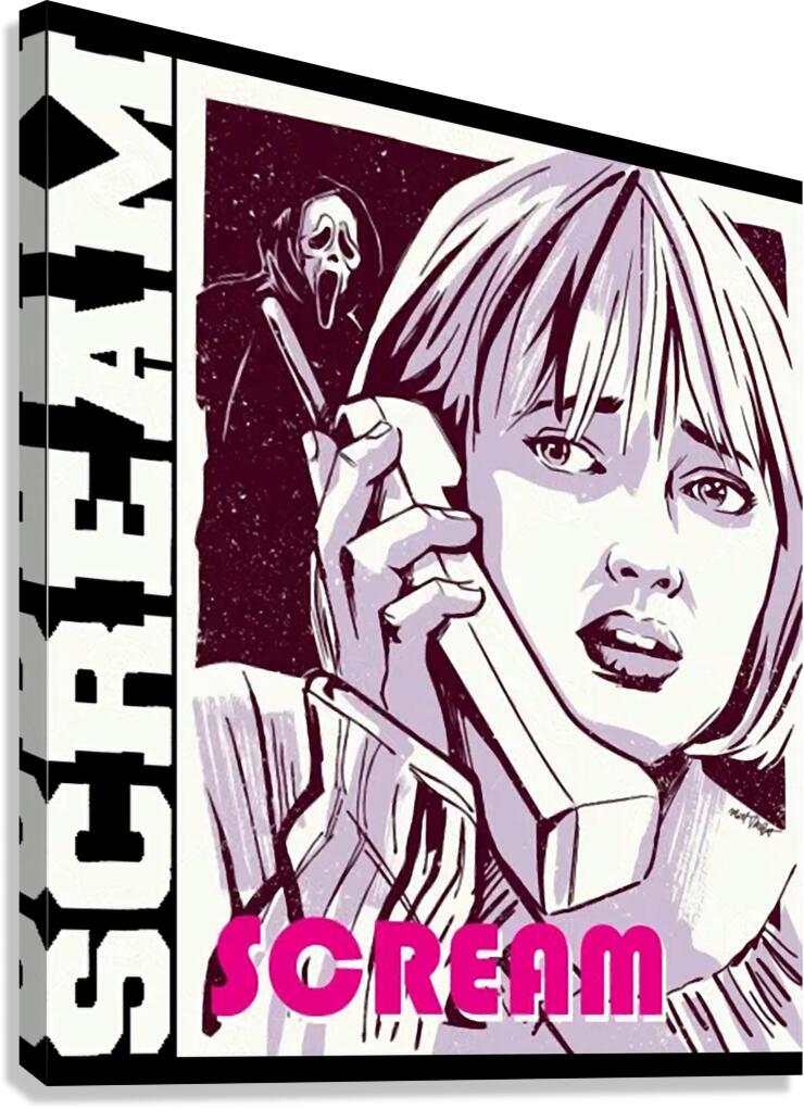 Scream 41 Canvas Print