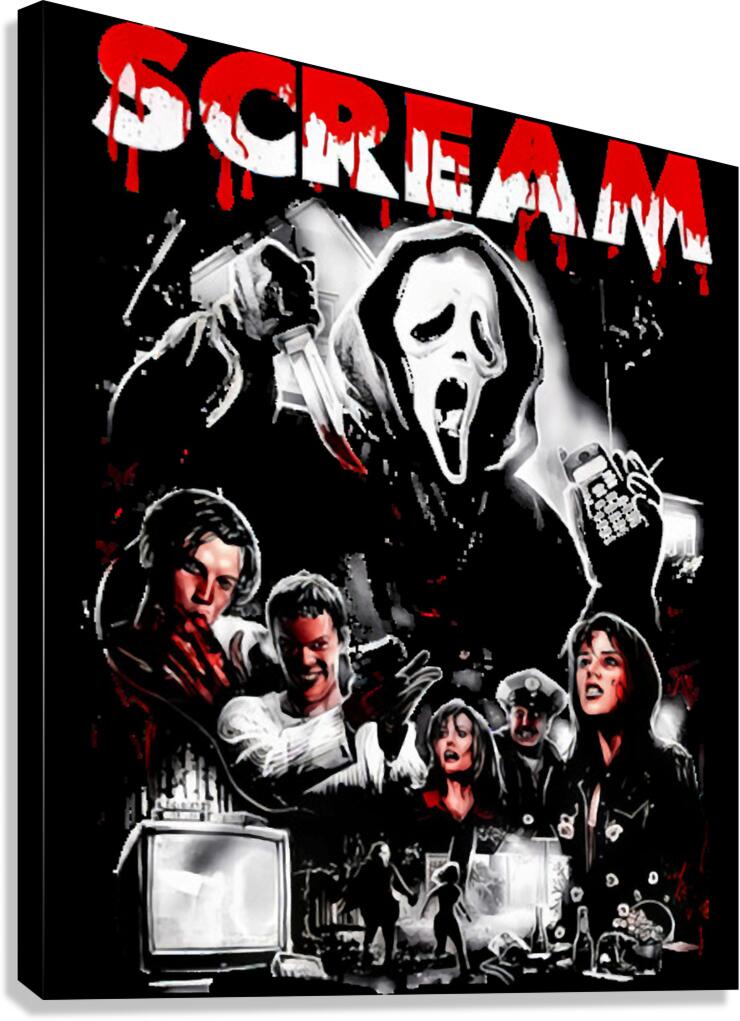 Scream 42 Canvas Print