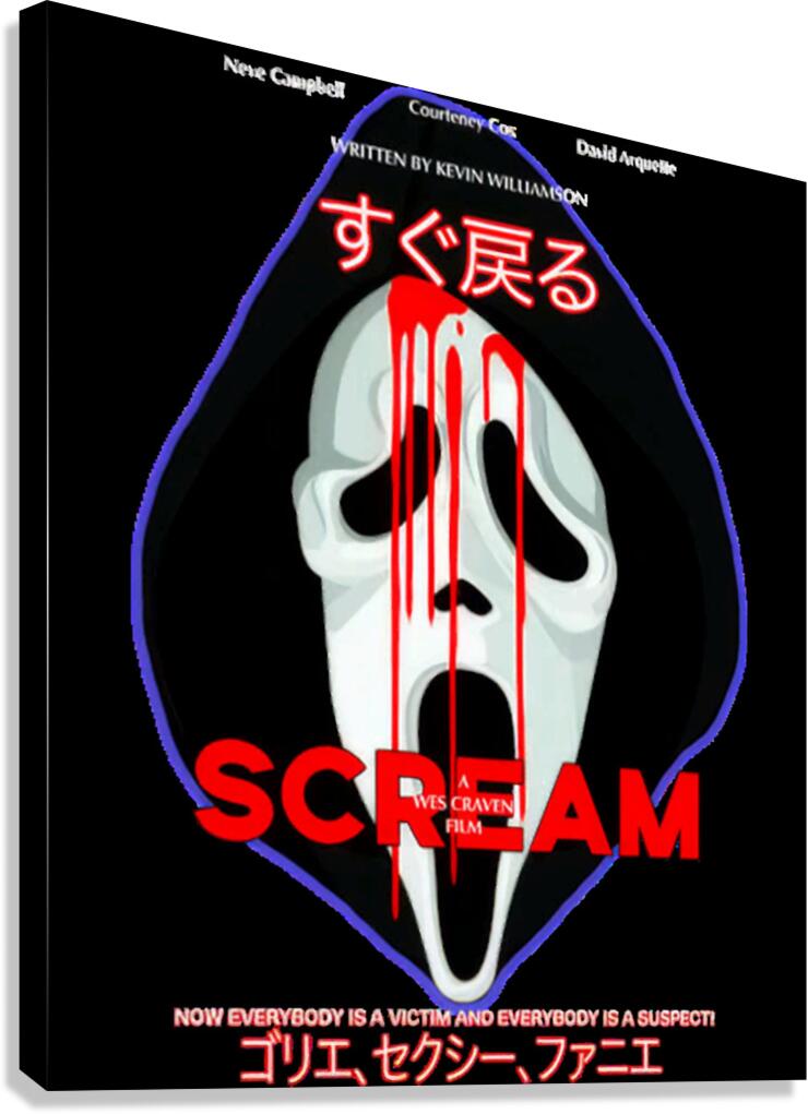 Scream 43 Canvas Print