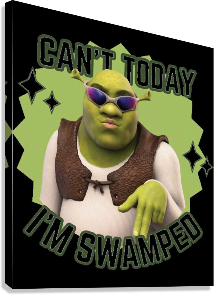 Shrek 7 Canvas Print