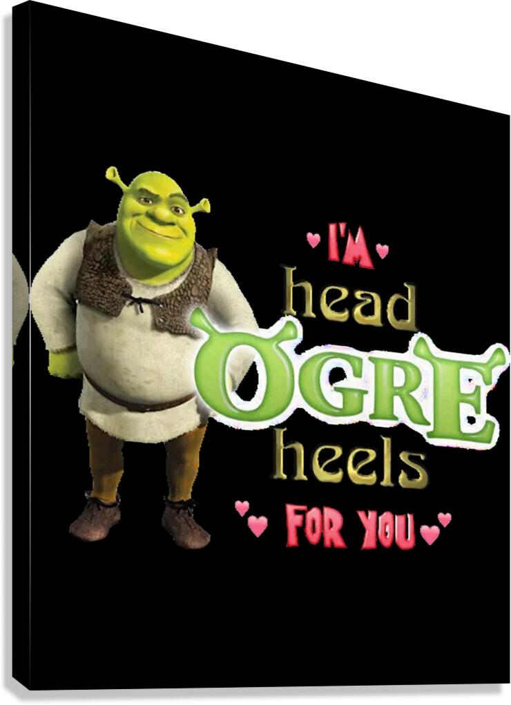 Shrek 9 Canvas Print