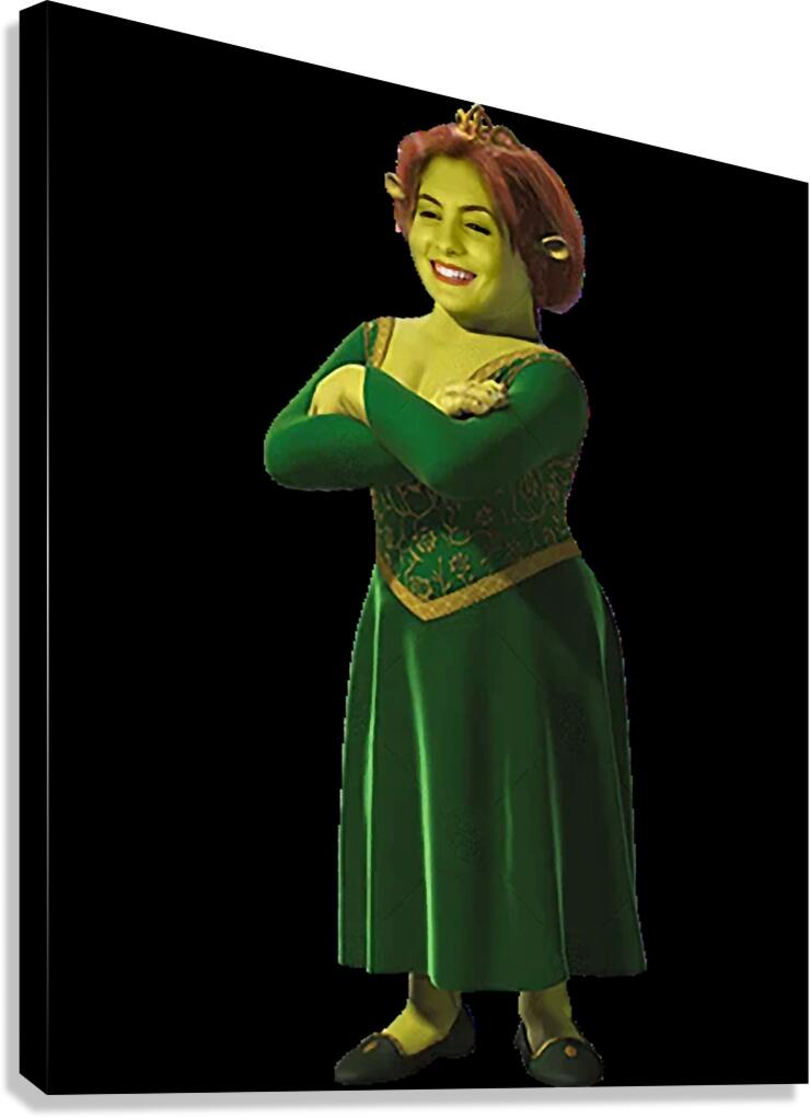 Shrek 13 Canvas Print