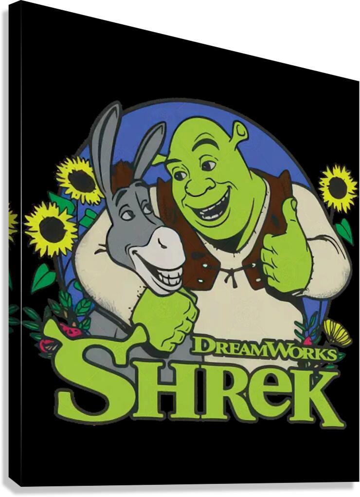 Shrek 21 Canvas Print
