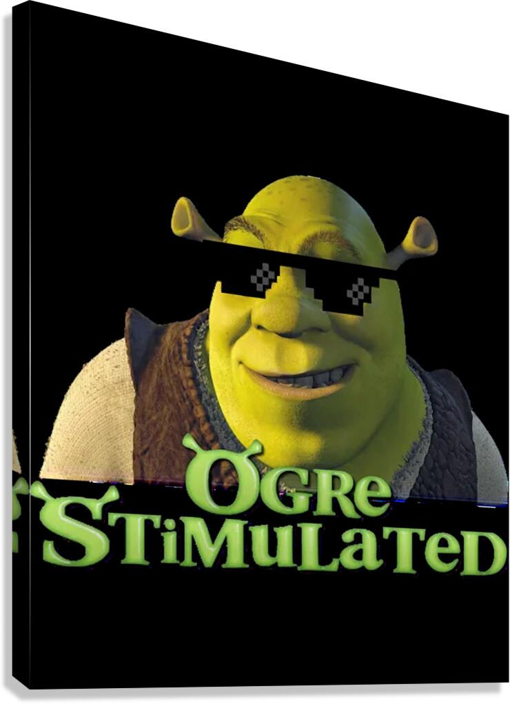 Shrek 28 Canvas Print