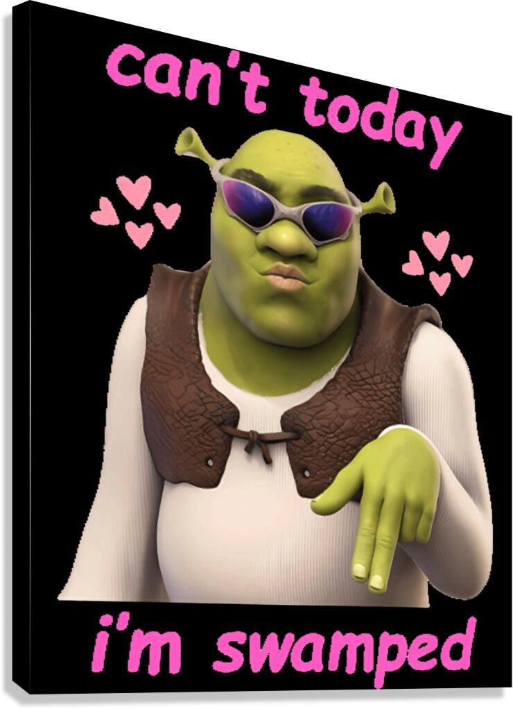 Shrek 45 Canvas Print