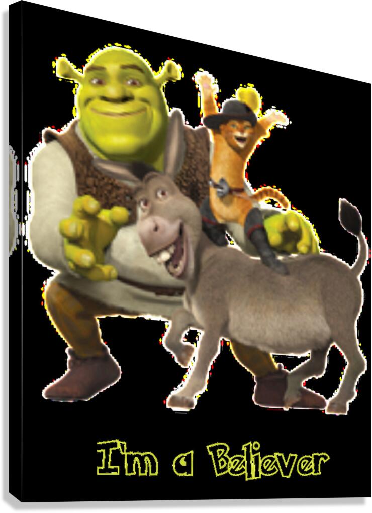 Shrek 49 Canvas Print