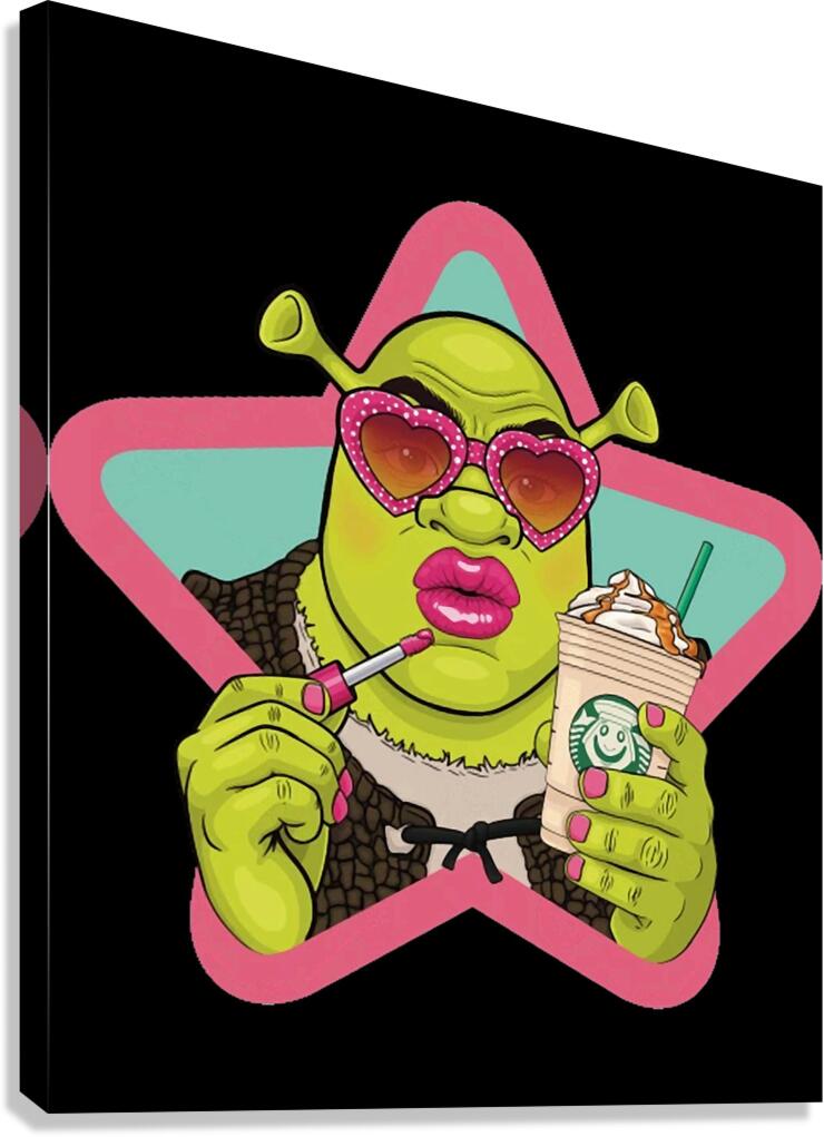 Shrek 56 Canvas Print
