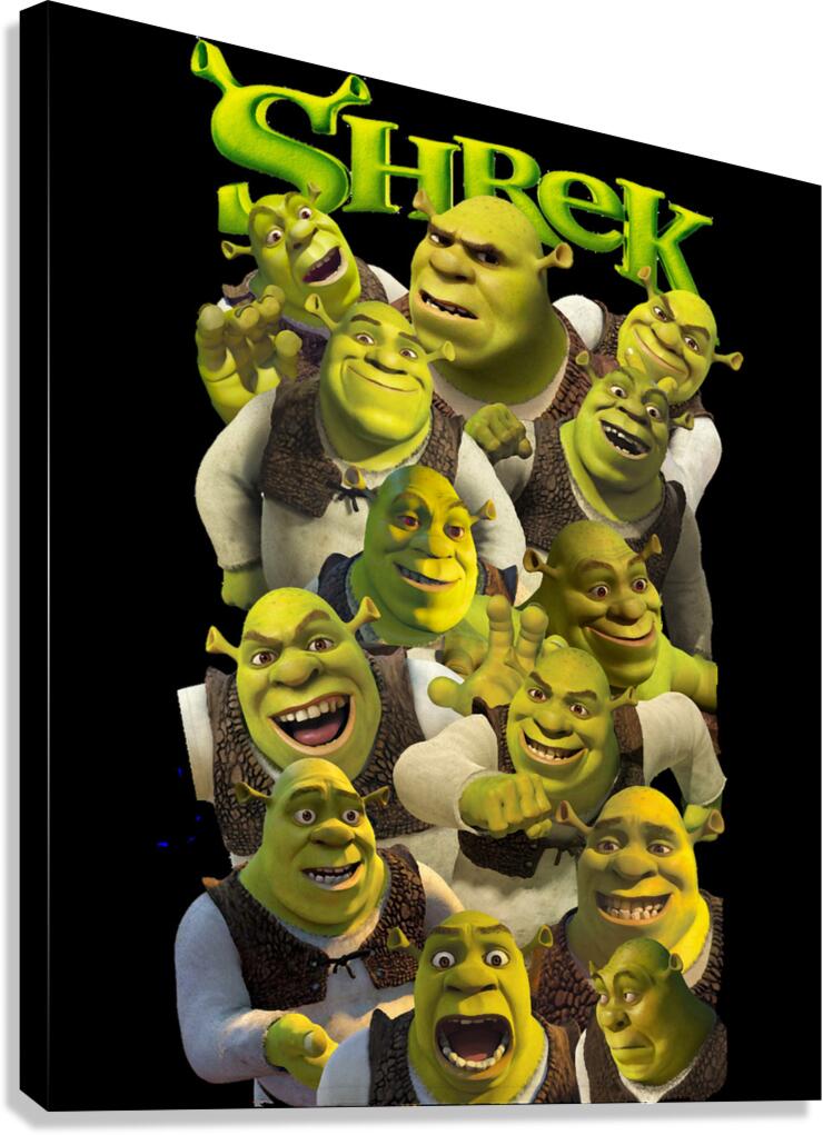 Shrek 64 Canvas Print