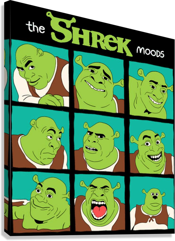 Shrek 1 Canvas Print