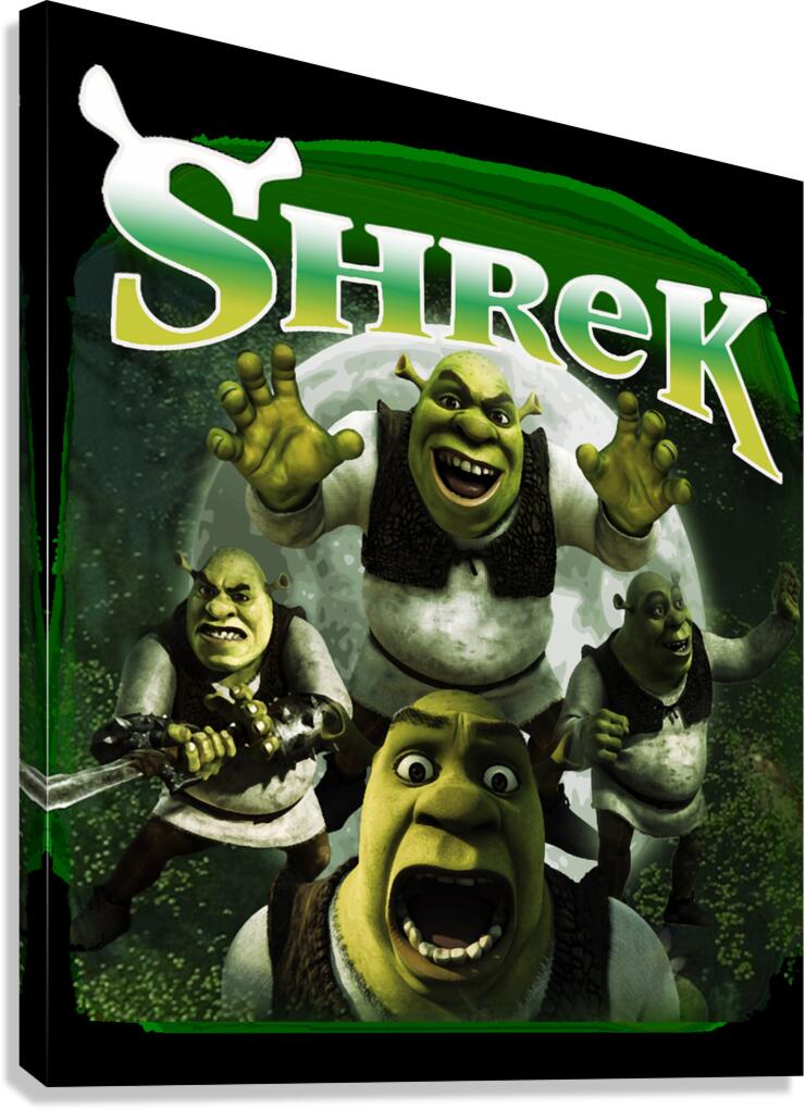 Shrek 4 Canvas Print