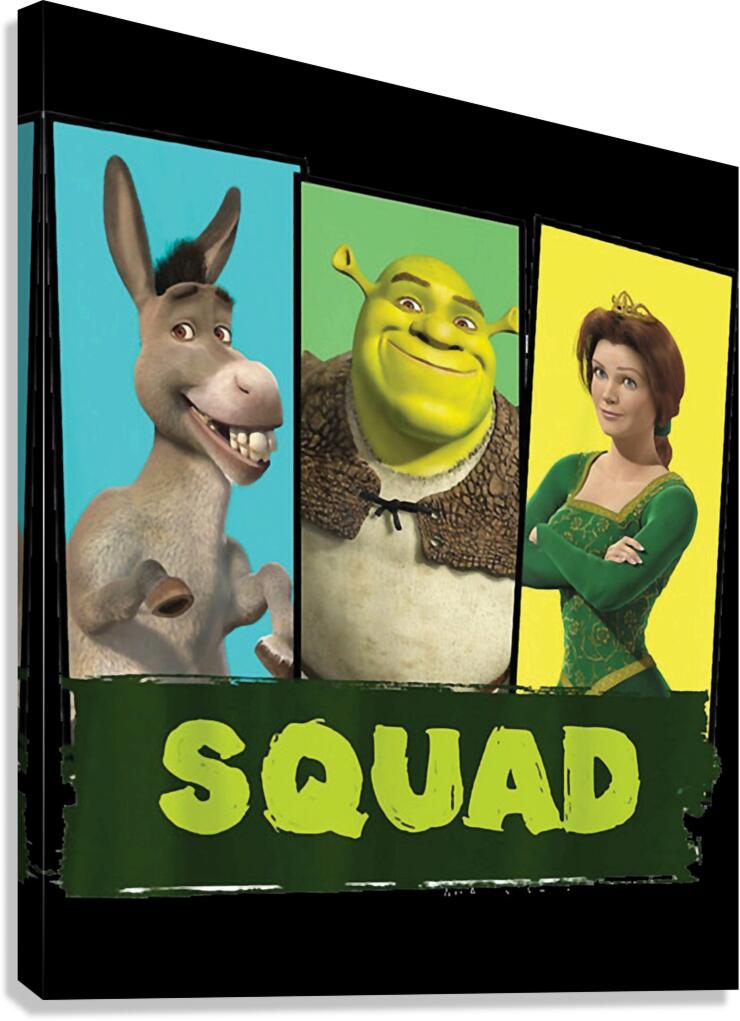 Shrek 9 Canvas Print