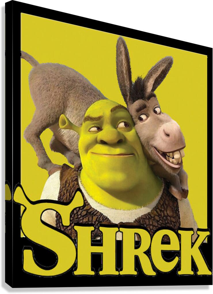 Shrek 10 Canvas Print